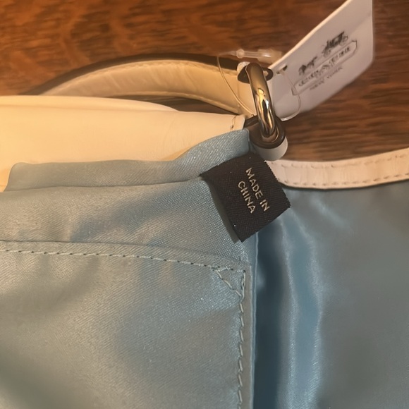 Coach Kristen Woven Leather Crossbody #47478 - Picture 12 of 15